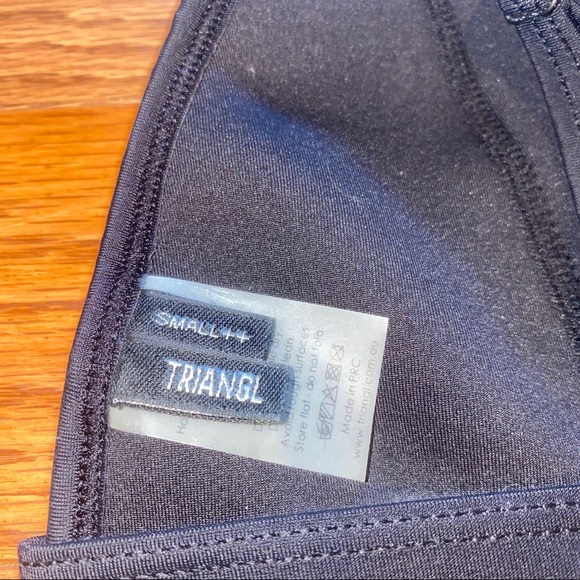 Triangl Neoprene Mesh Bikini Top - Picture 3 of 5